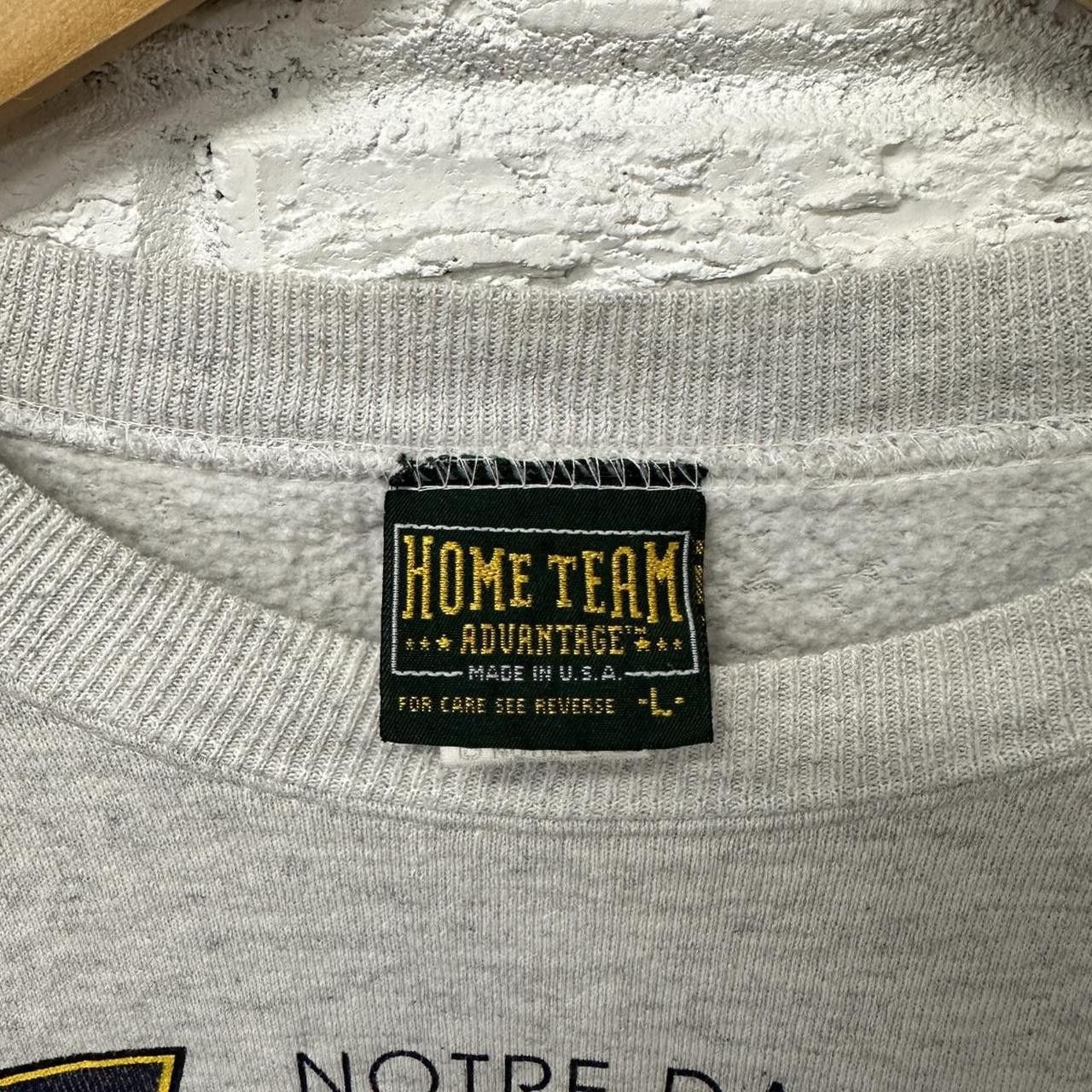 NCAA × Vintage Vintage Notre Dame Fighting Irish Grey Sweatshirt Large Size US L / EU 52-54 / 3 - 4 Thumbnail