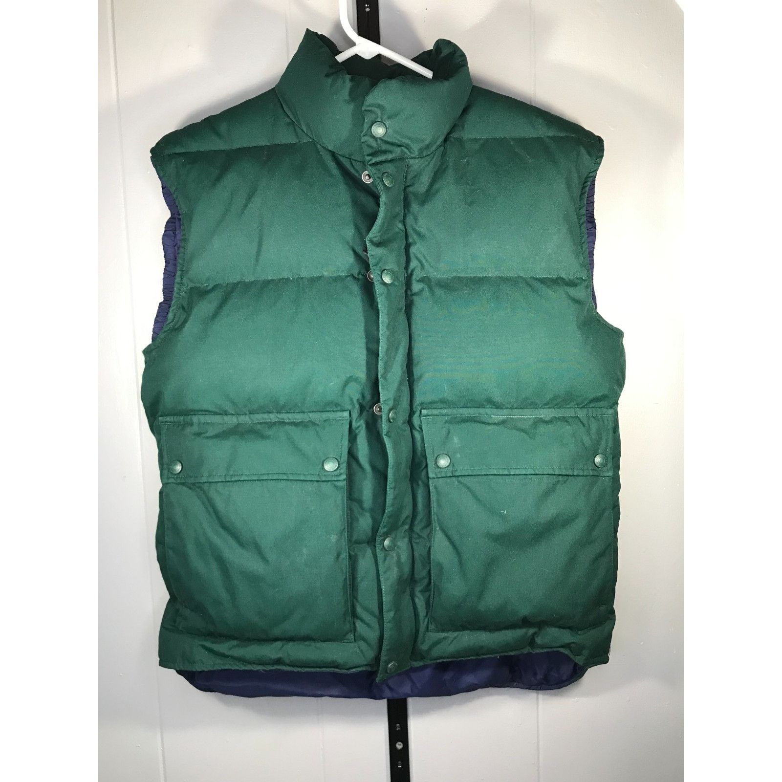Eddie Bauer Vintage Eddie Bauer mens SM Green Puffer Premium Goose Down Size US S / EU 44-46 / 1 - 1 Thumbnail