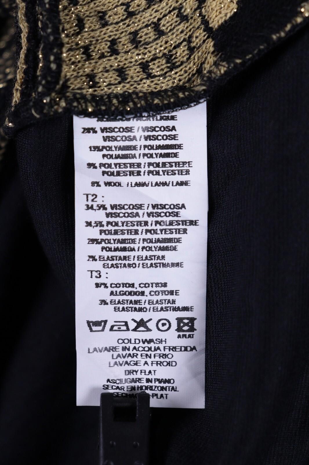 Designer Aventure Des Toiles Designer Black A-Line Dress Size 44 Size M / US 6-8 / IT 42-44 - 12 Thumbnail