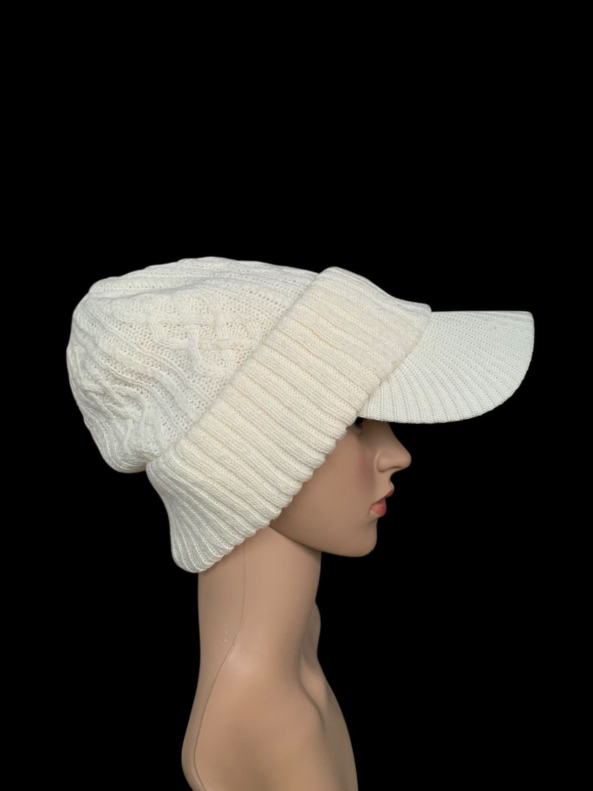 Japanese Brand × Kapital × Vintage Rare Ashworth Knitting Big Beanie Cap Japanese Style Size ONE SIZE - 7 Thumbnail
