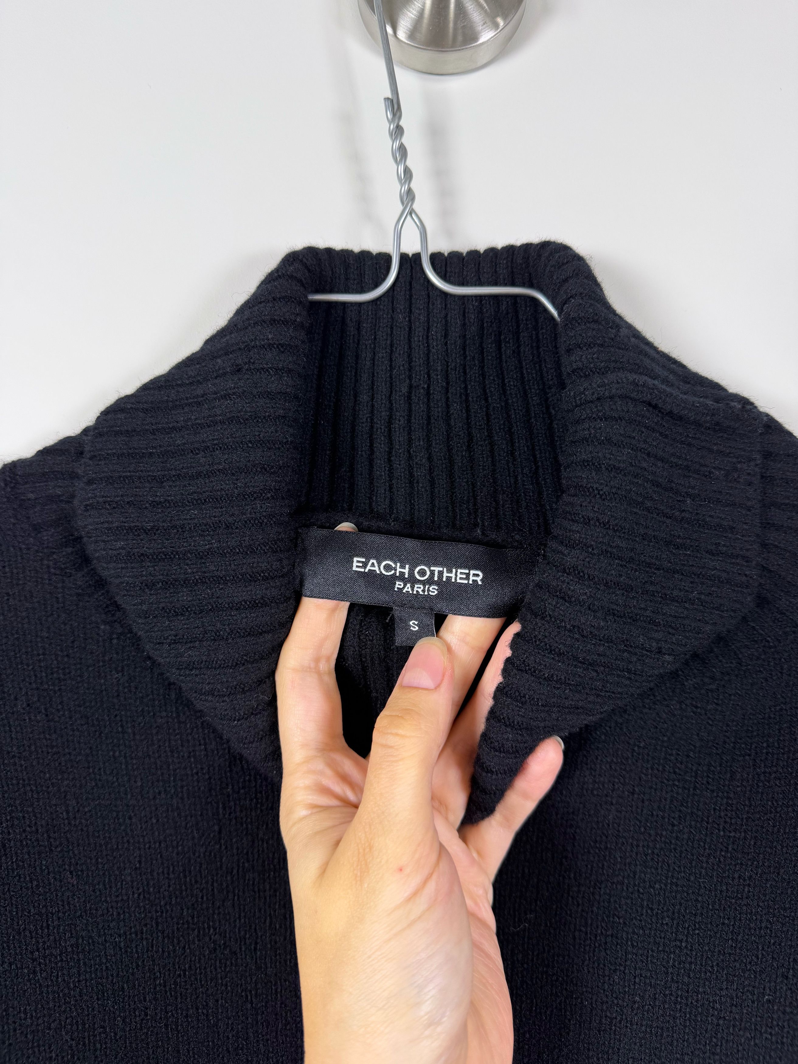 EACH x OTHER Each x Other Turtle Neck Knit Sweater (S) Size S / US 4 / IT 40 - 4 Thumbnail