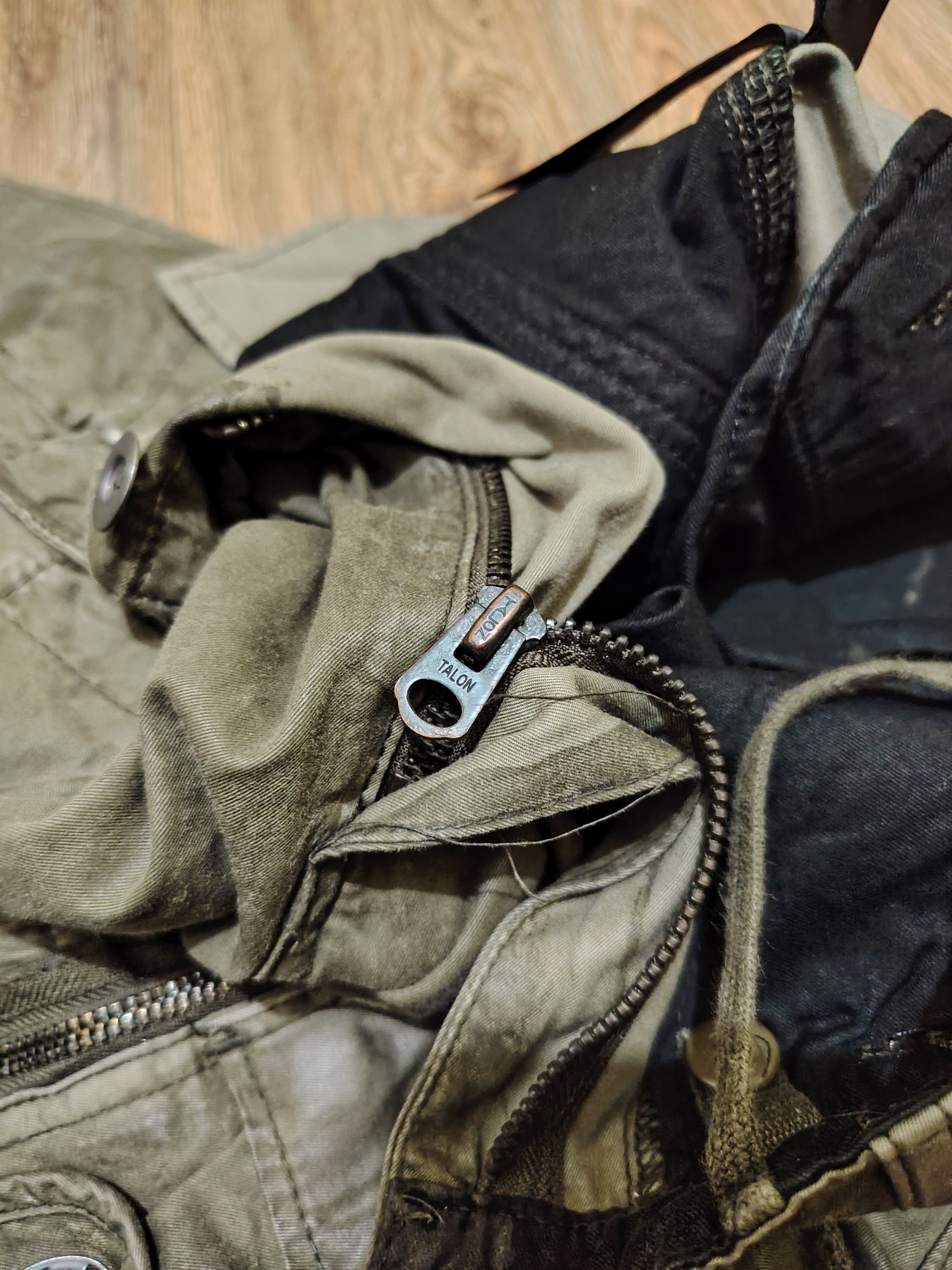 Ralph Lauren RALPHLAUREN-BlackLabel- 'The Courier' Waxed Biker Cargo Pant Size US 33 - 9 Thumbnail