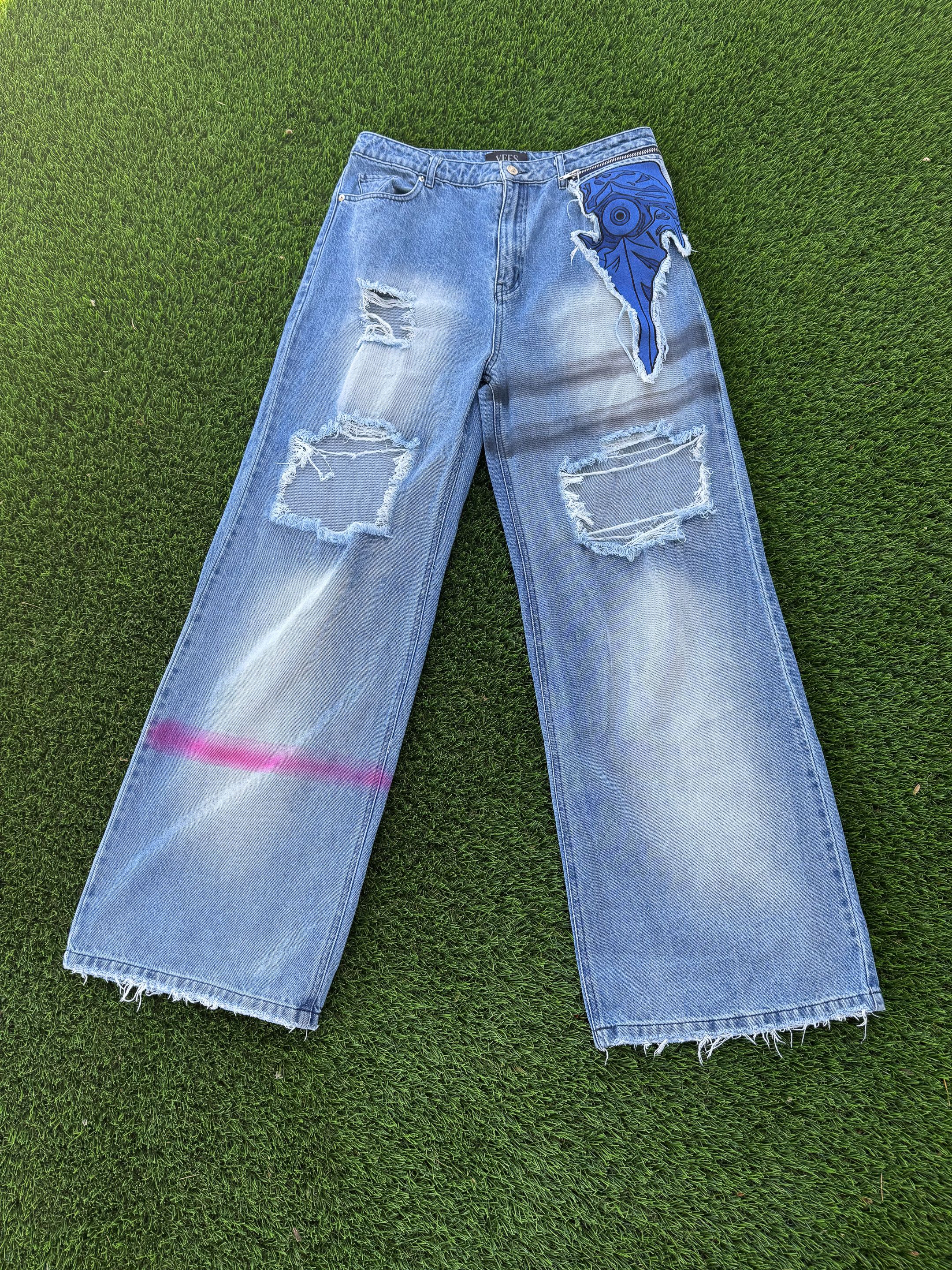 Other Wide Leg Baggy Jeans Size US 38 / EU 54 - 1 Thumbnail