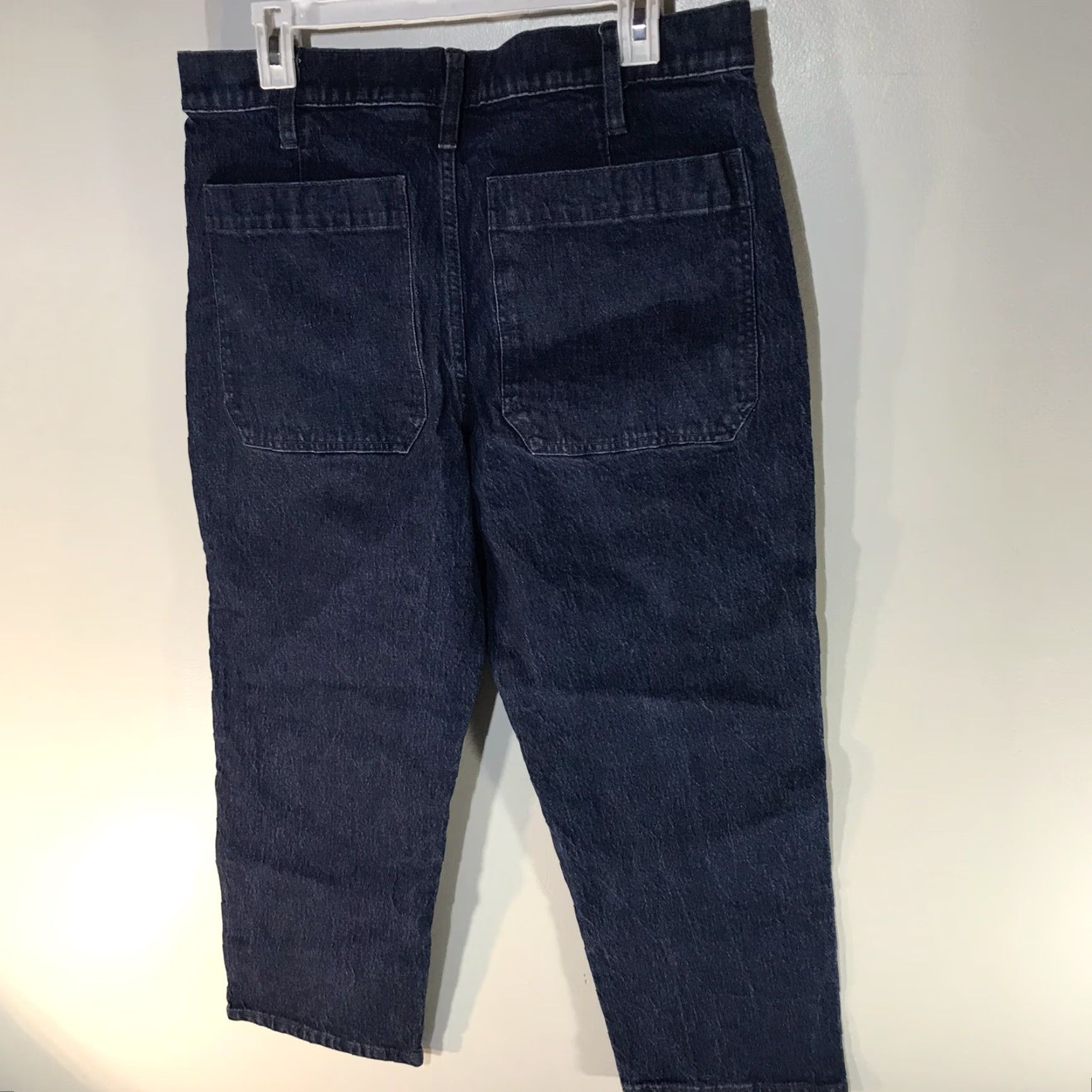 J.Crew VINTAGE J.CREW Carpenter Jeans Womens Size 30 Blue Denim Cropped Stretch Pockets 90s Size 30" / US 8 / IT 44 - 4 Thumbnail
