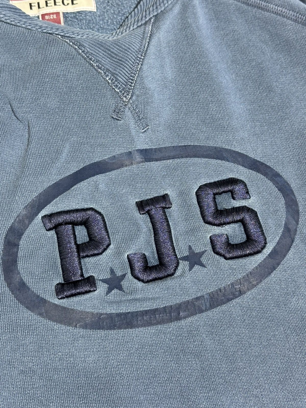 Parajumpers Vintage Parajumpers "P.J.S." Garment-Dyed Fleece Sweatshirt Size US L / EU 52-54 / 3 - 5 Thumbnail