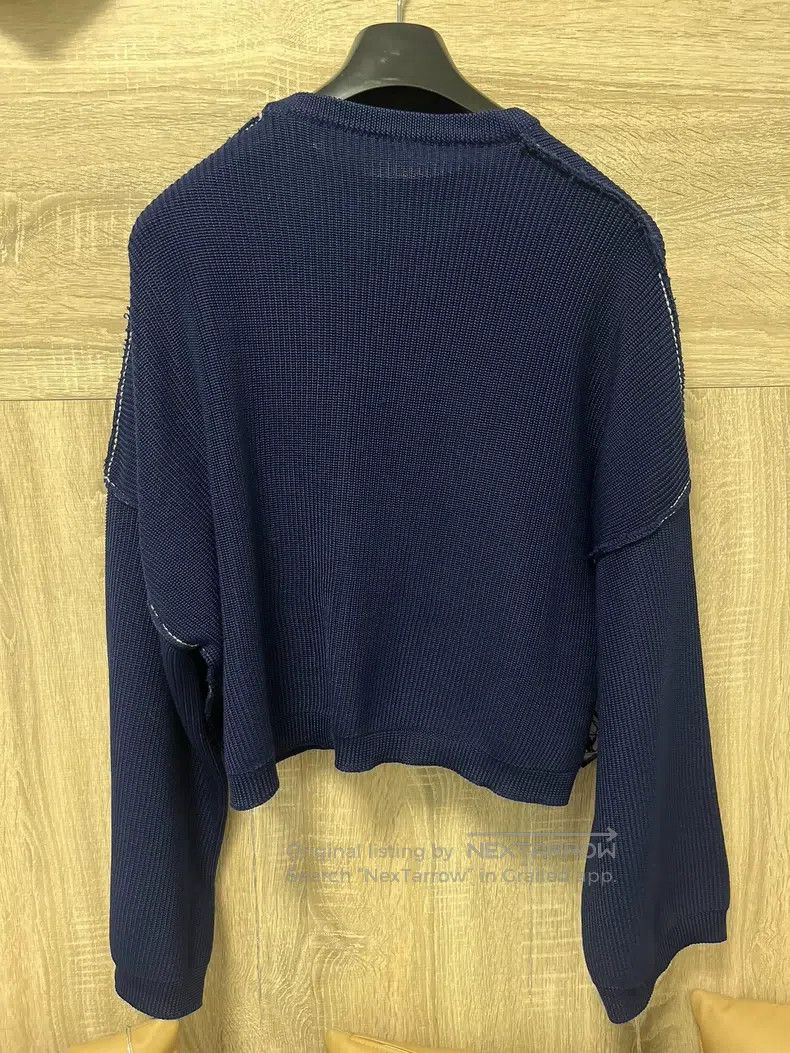 Raf Simons Raf Simons Silhouette knitted short sweater Size US XS / EU 42 / 0 - 2 Thumbnail