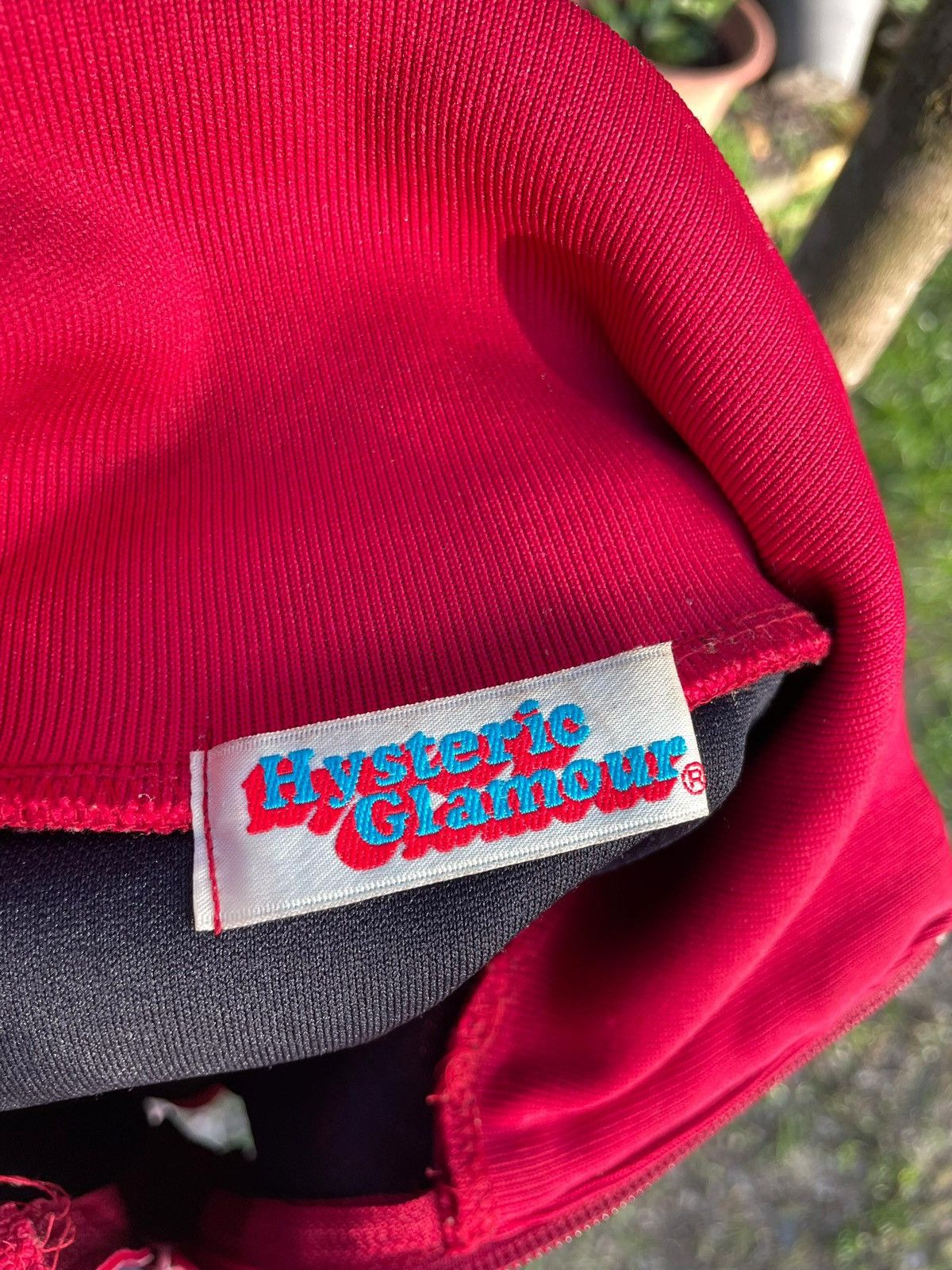 Hysteric Glamour Vintage Hysteric Glamour "HG" Repeating Logo Track Jacket Size US XXS / EU 40 - 3 Thumbnail