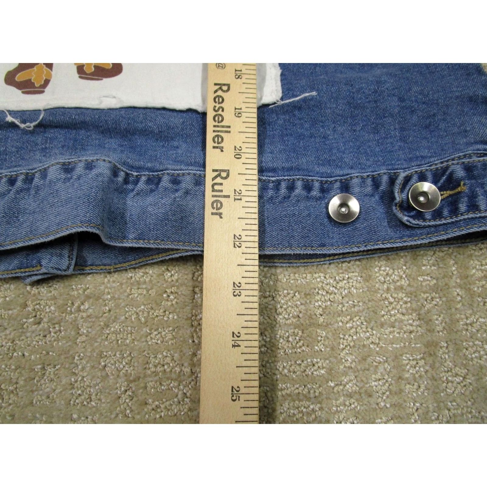 Vintage Disney Pixar Her Universe Vest Womens 2XL Blue Denim Toy Story Woody Graphic Shirt Size XXL / US 16-18 / IT 52-54 - 6 Thumbnail