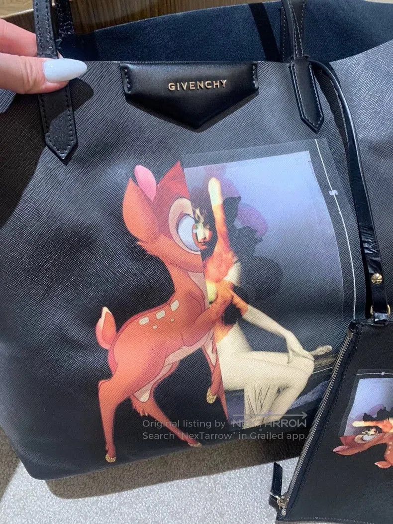 Givenchy Givenchy Bambi Tote Bag Black . Size ONE SIZE - 2 Thumbnail