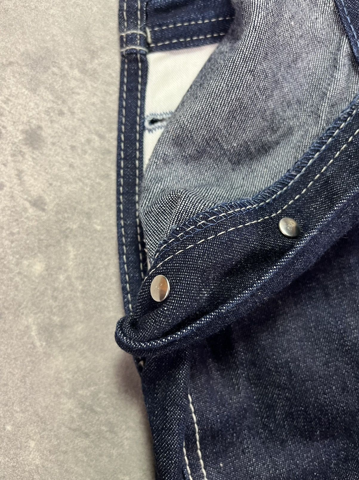 Levi's 1997 Levi’s Orange Tab Indigo Overalls XS S 30 Vintage Size US 30 / EU 46 - 14 Thumbnail
