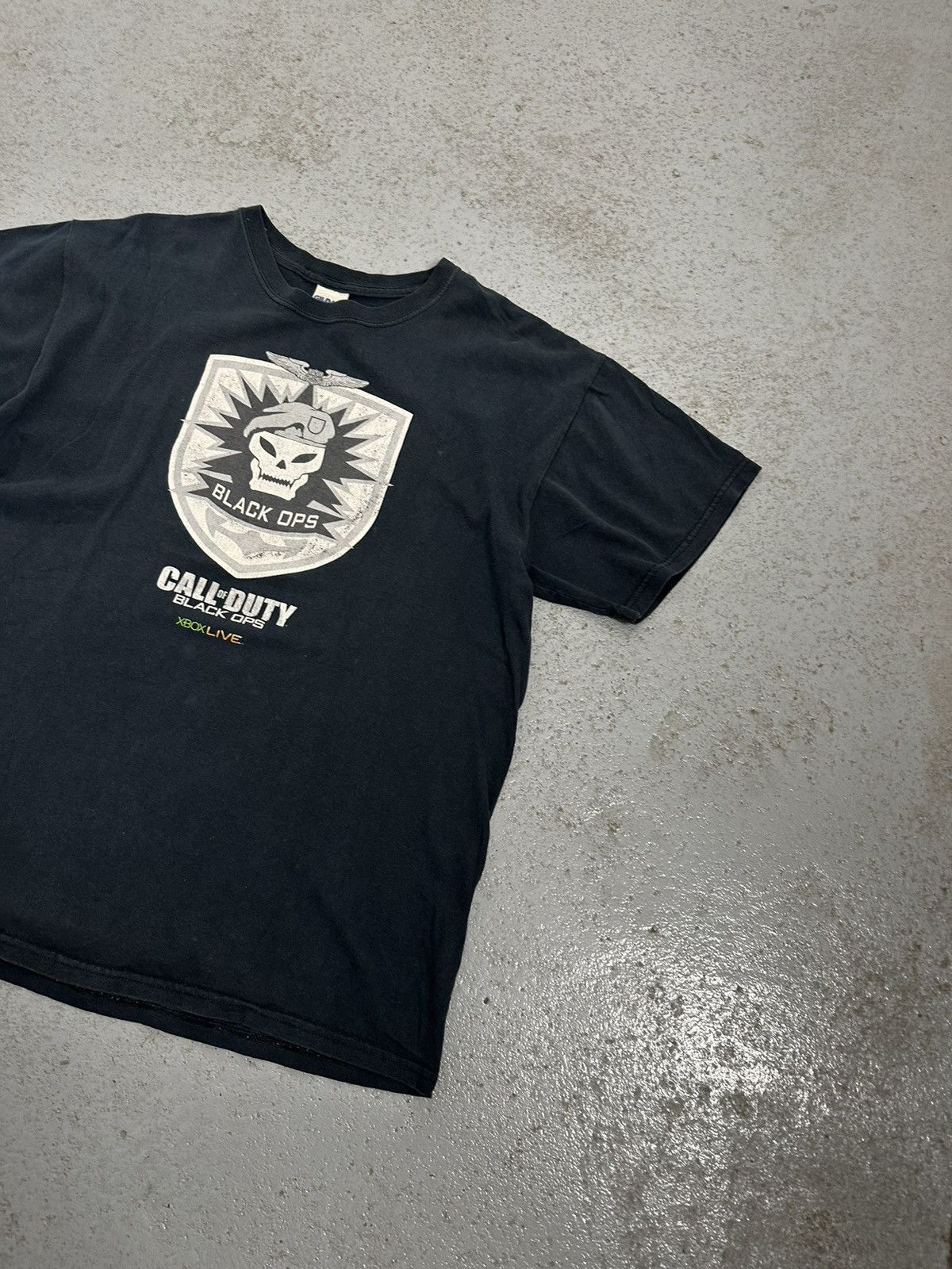 The Game Call Of Duty Black Ops Xbox Live Game Gildan T-Shirt Size US L / EU 52-54 / 3 - 3 Thumbnail