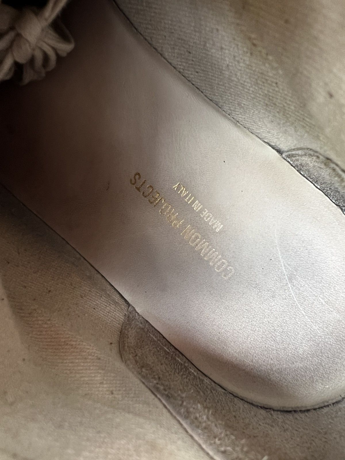 Common Projects Common Project Leather Sneakers Size US 8 / EU 41 - 9 Thumbnail