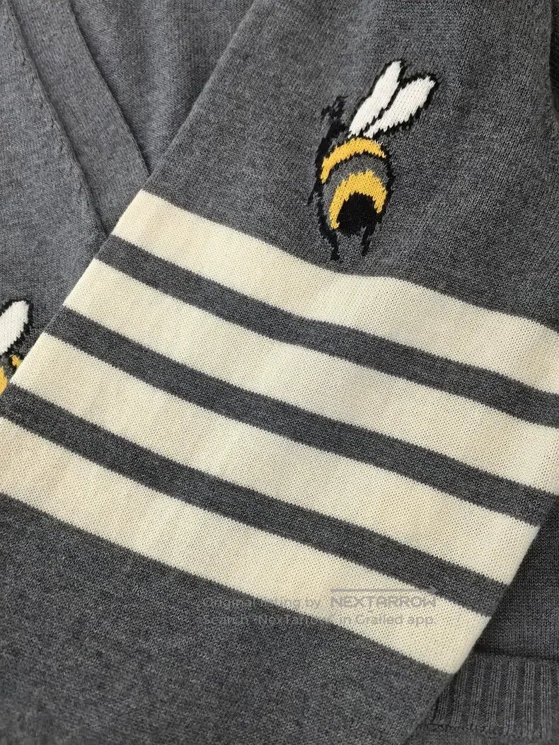 Thom Browne Thom Browne Wool Cardigan Size US L / EU 52-54 / 3 - 4 Thumbnail