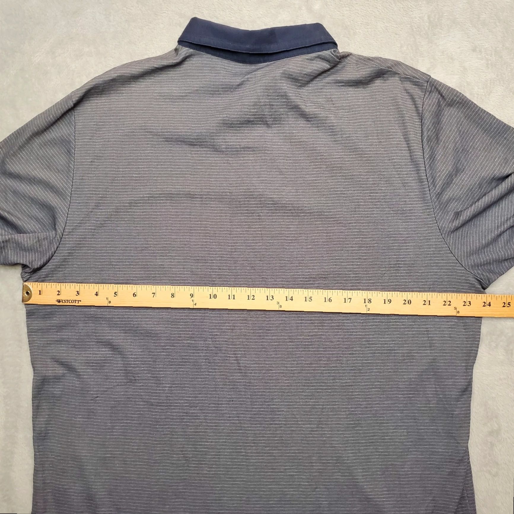 TravisMathew Travis Mathew Shirt Men Polo Gray Extra XL Short Sleeve Pima Cotton Blend Golf Embroidered Logo Casual Sport/Golf Shirt Mens Size US XL / EU 56 / 4 - 7 Thumbnail