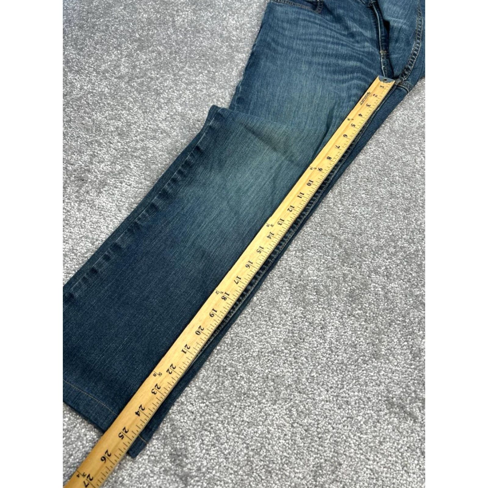 Carhartt VINTAGE Carhartt Rugged Flex Jeans Mens 30 Blue Relaxed Fit Low Rise Tapered Leg 30x25.5 Size US 30 / EU 46 - 4 Thumbnail