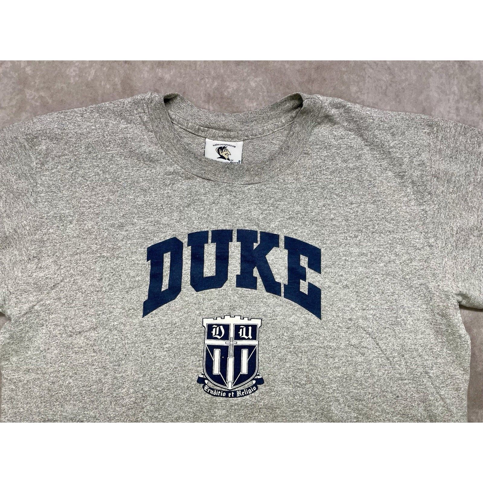 Other Rare Vtg 80s Duke Single Stitch T-Shirt XL Gray Cotton Excha Size US XL / EU 56 / 4 - 4 Thumbnail