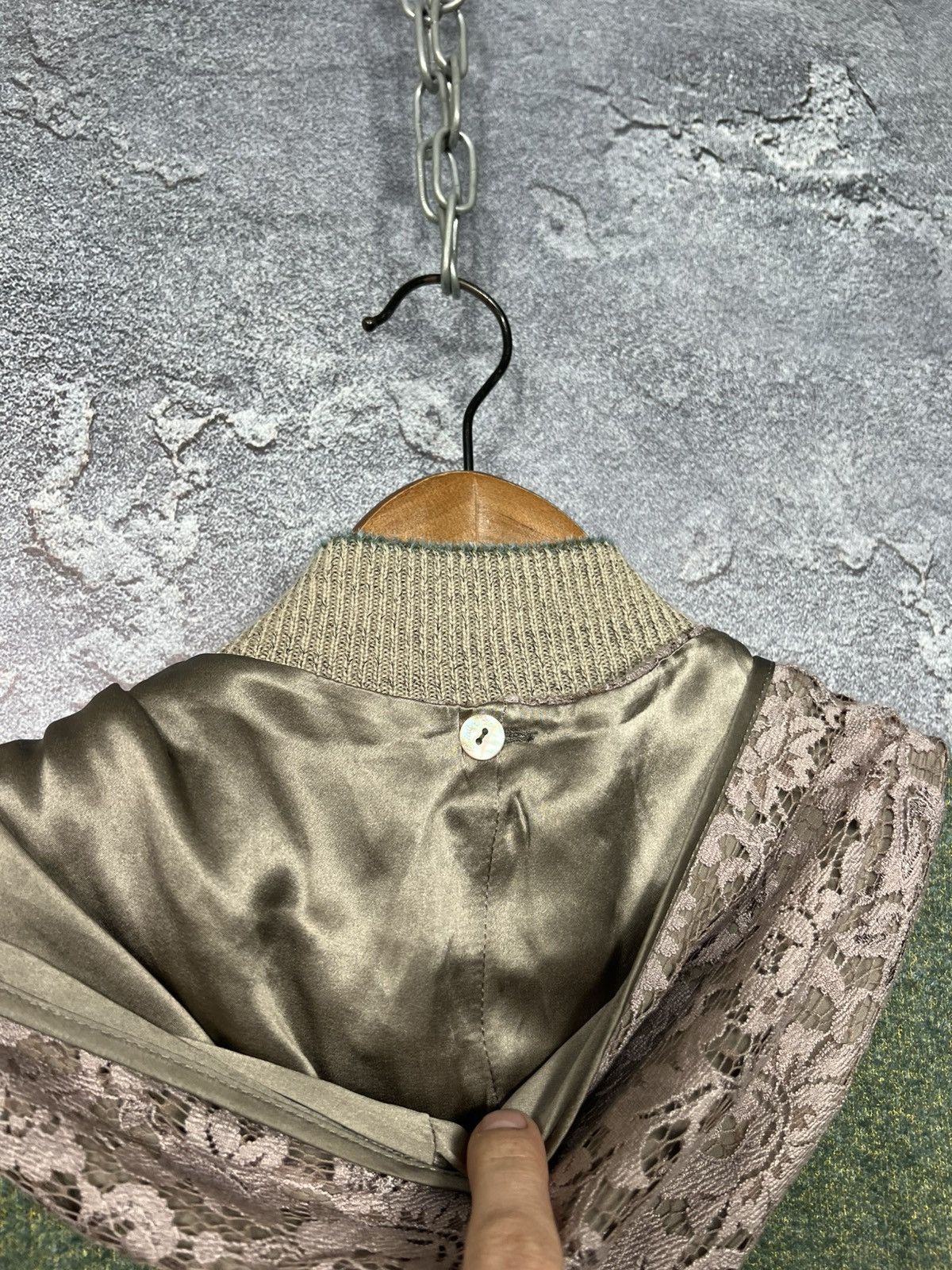 Vintage Vintage Tricot Chic Avant Garde Save the Queen Style Hoodie Size L / US 10 / IT 46 - 19 Thumbnail