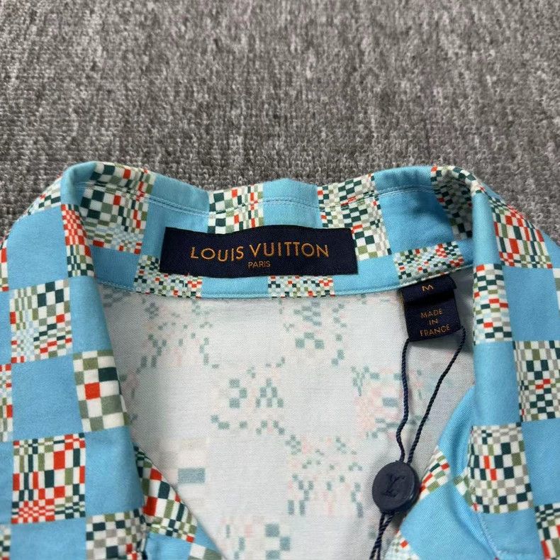 Louis Vuitton LOUIS VUITTON Hawaiian print short sleeve shirt 2501-Nextar Size US M / EU 48-50 / 2 - 3 Thumbnail