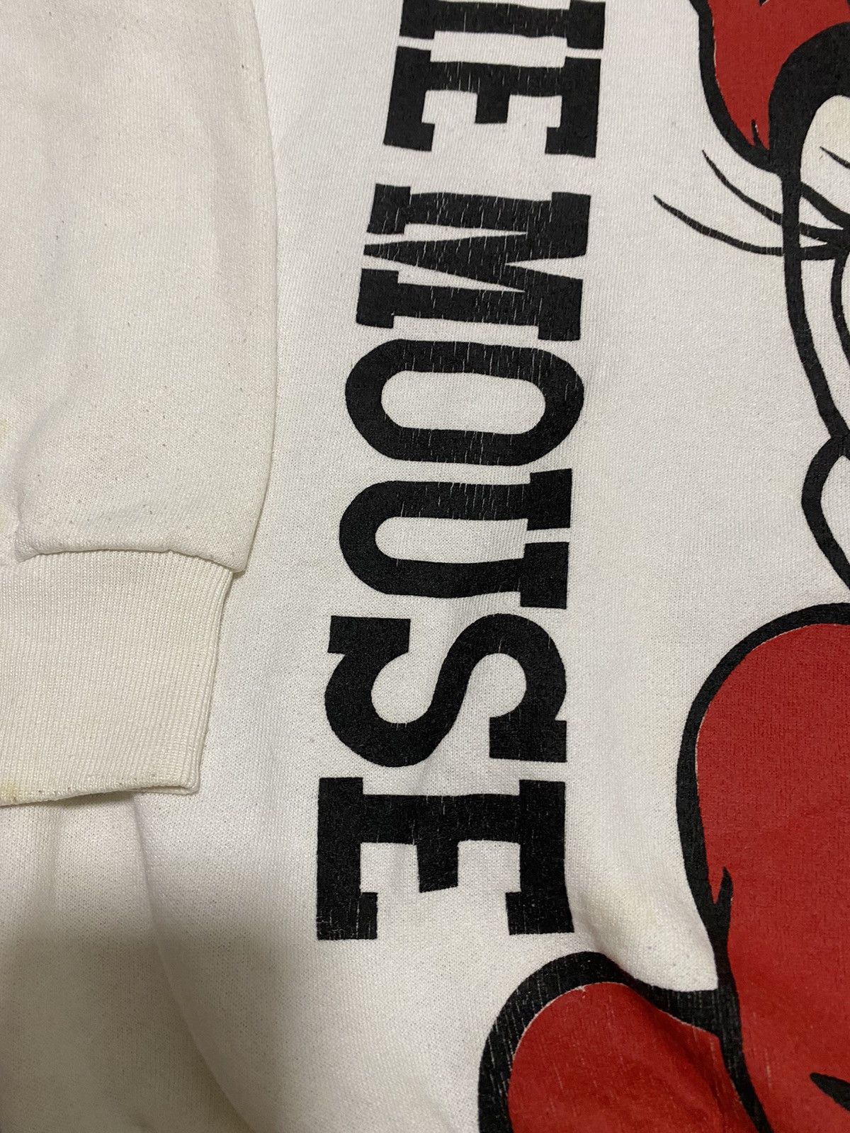 Disney Vintage 80s Disney Minnie Mouse Big Logo Sweatshirt USA Size US XL / EU 56 / 4 - 12 Thumbnail