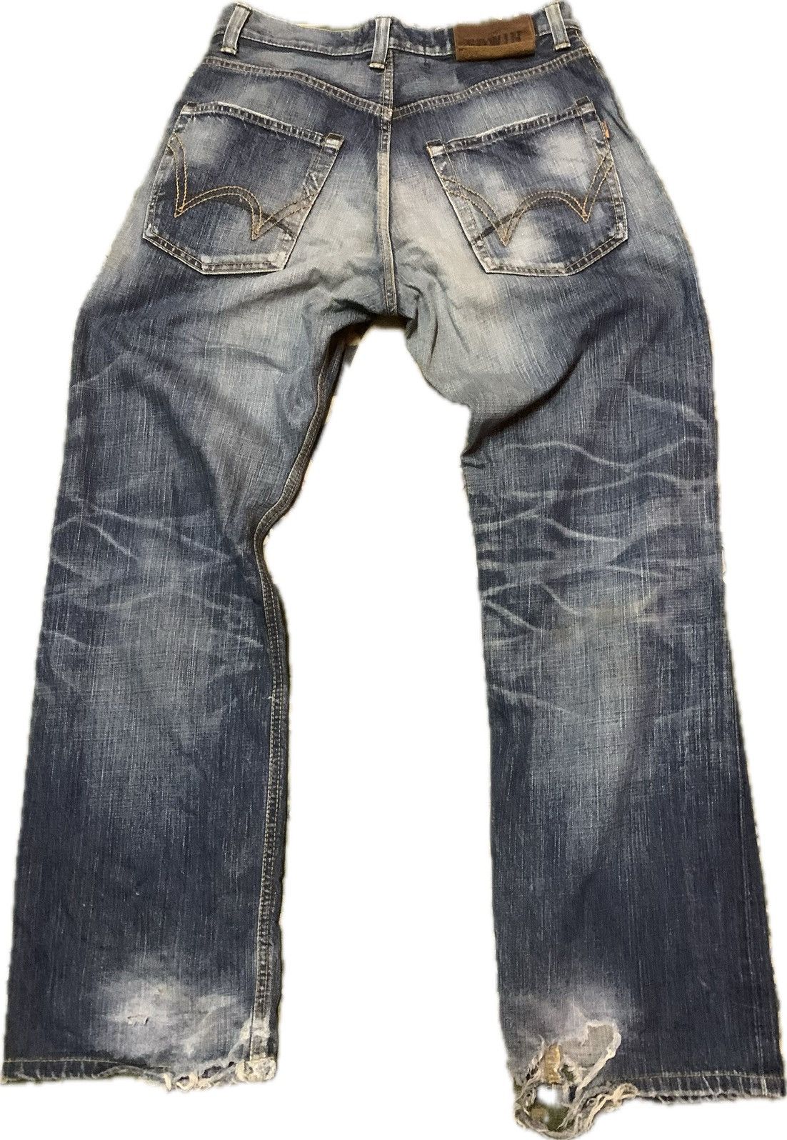 Japanese Brand Edwin 505v selvedge distressed Size US 30 / EU 46 - 2 Thumbnail