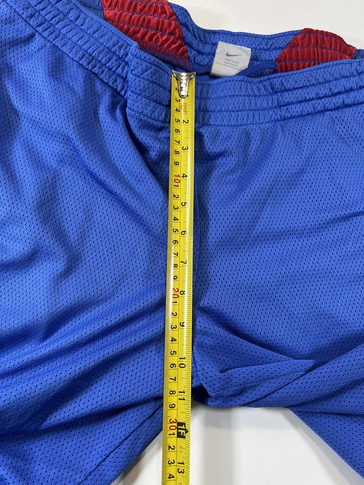 Nike Nike Blue and Red Athletic Basketball Shorts Size US 32 / EU 48 - 6 Thumbnail