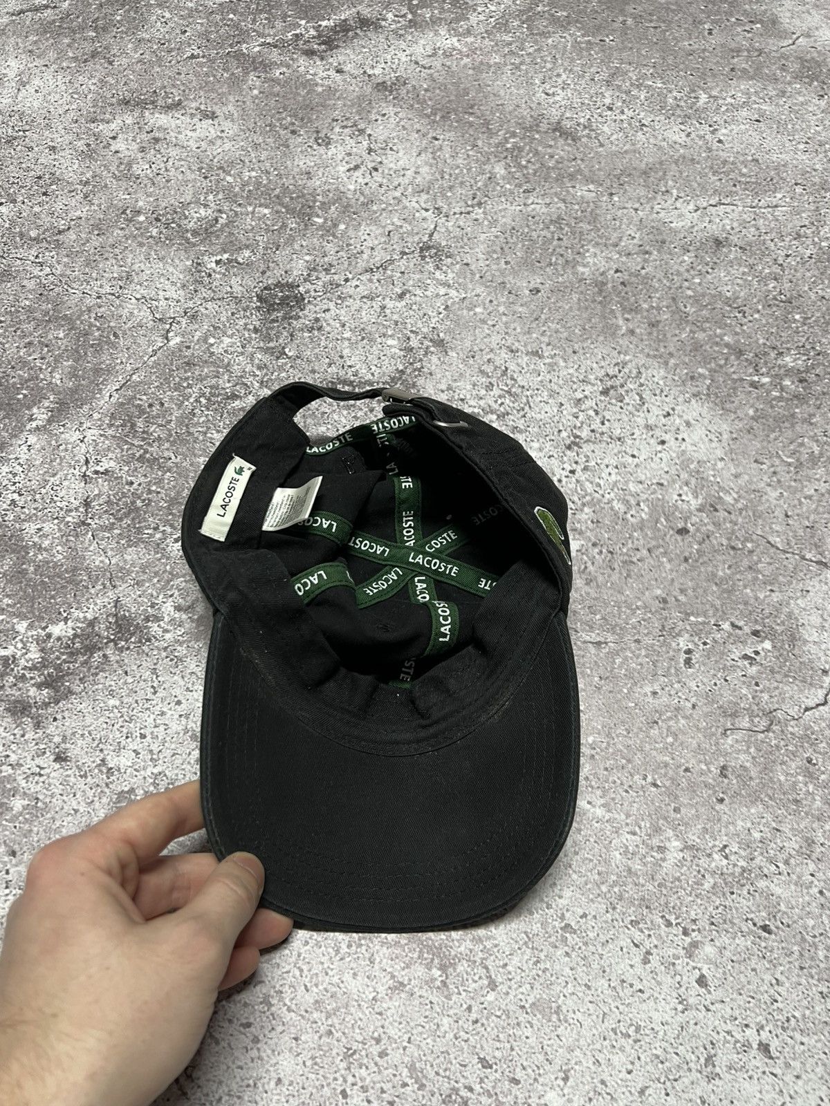 Lacoste VINTAGE LACOSTE CAP Y2K rap Size ONE SIZE - 6 Thumbnail