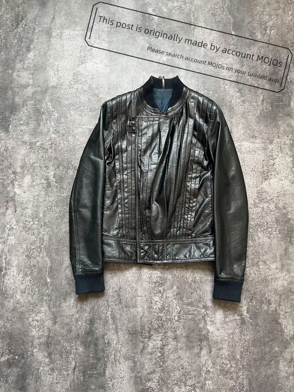 Dior × Hedi Slimane Dior Homme AW06 Blistered 4 Pocket Leather