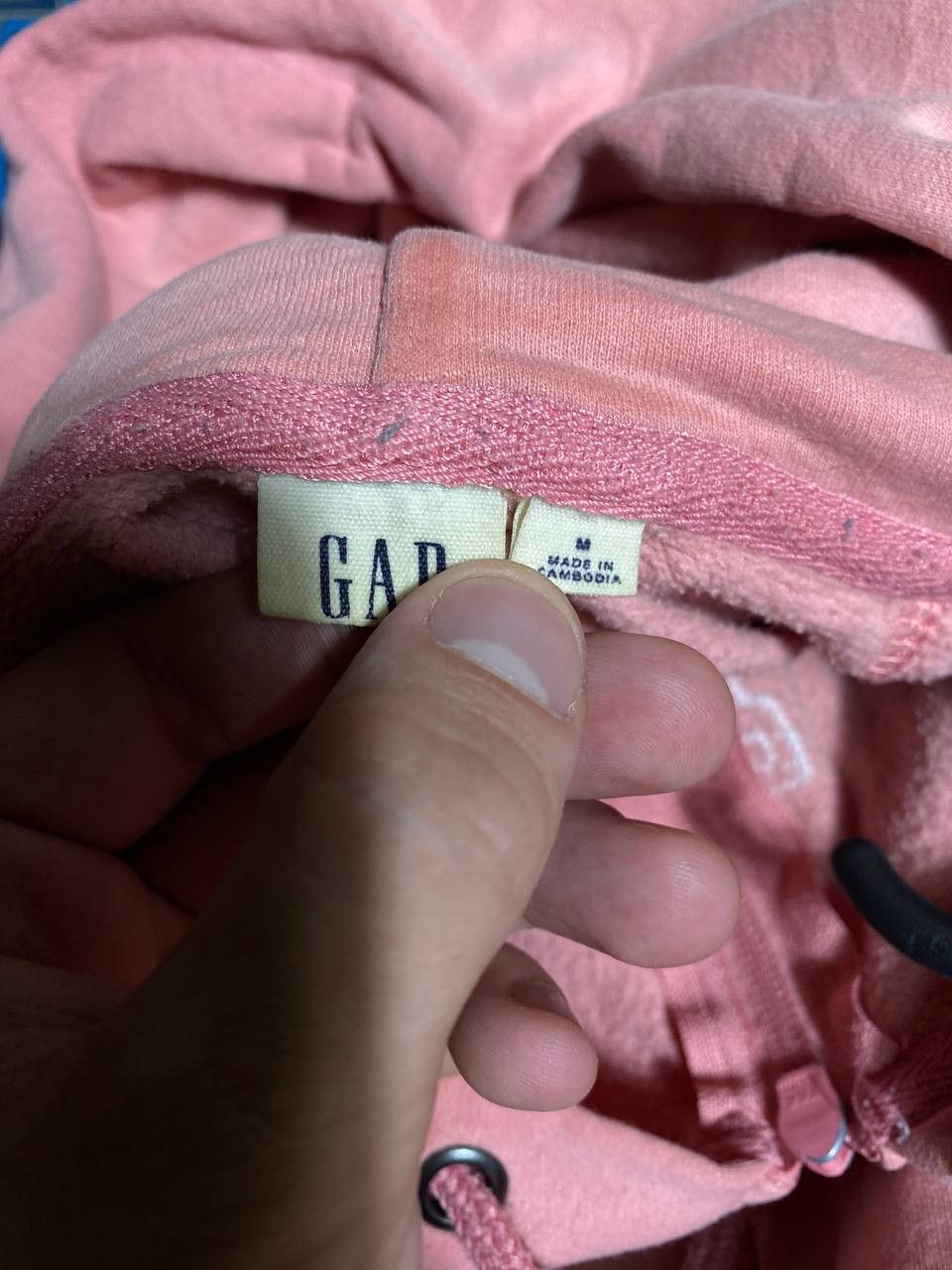 Gap × Vintage Vintage Y2K Gap zip hoodie streetwear style size M Size US M / EU 48-50 / 2 - 2 Thumbnail