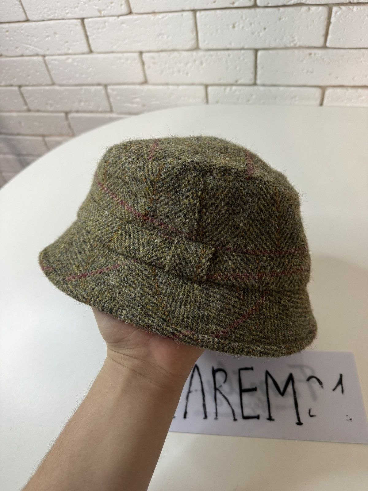 Harris Tweed Harris Tweed vintage hat cap Size ONE SIZE - 2 Thumbnail
