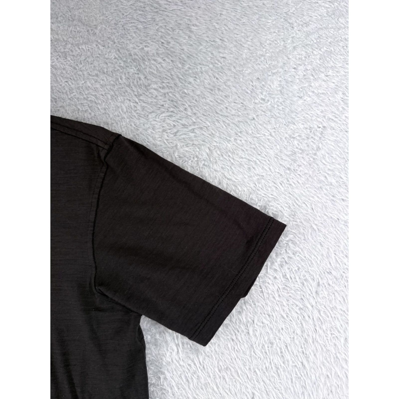 Patagonia VINTAGE Patagoni a Shirt Men Extra Small Black Short Sleeve Crew Neck 100% Polyester Size US XS / EU 42 / 0 - 2 Thumbnail