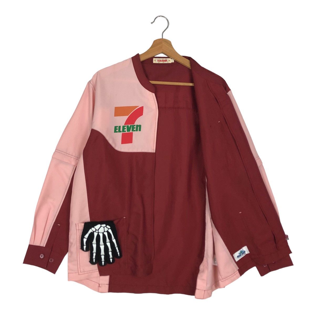 Japanese Brand VINTAGE WORK JACKET 7 - ELEVEN BIG LOGO Size US M / EU 48-50 / 2 - 8 Thumbnail