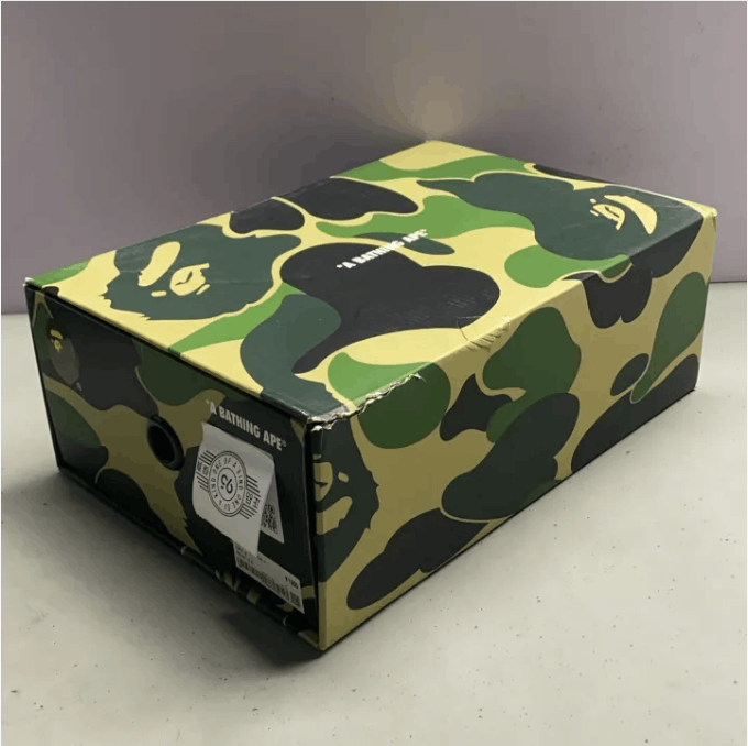 Bape ABATHINGAPE low-top sneaker men's green and pink Size US 8 / EU 41 - 8 Thumbnail