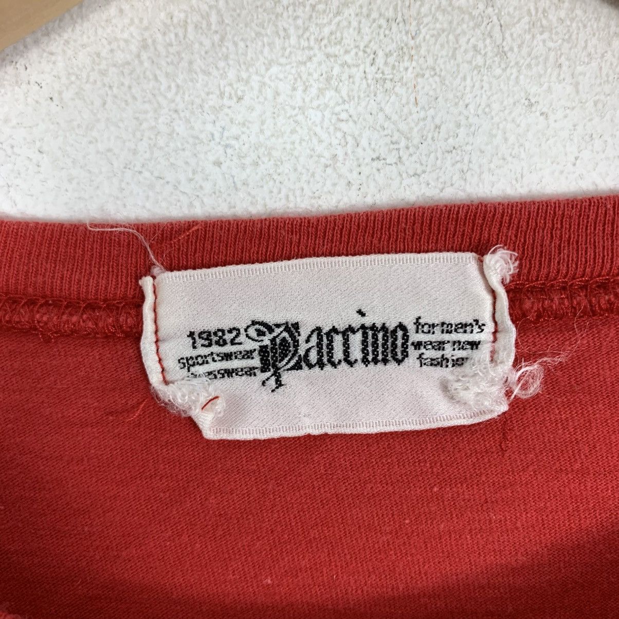 Vintage Vintage 1982 PACCINO SPORTS CLUB Japanese Brand Tshirt Size US M / EU 48-50 / 2 - 5 Thumbnail