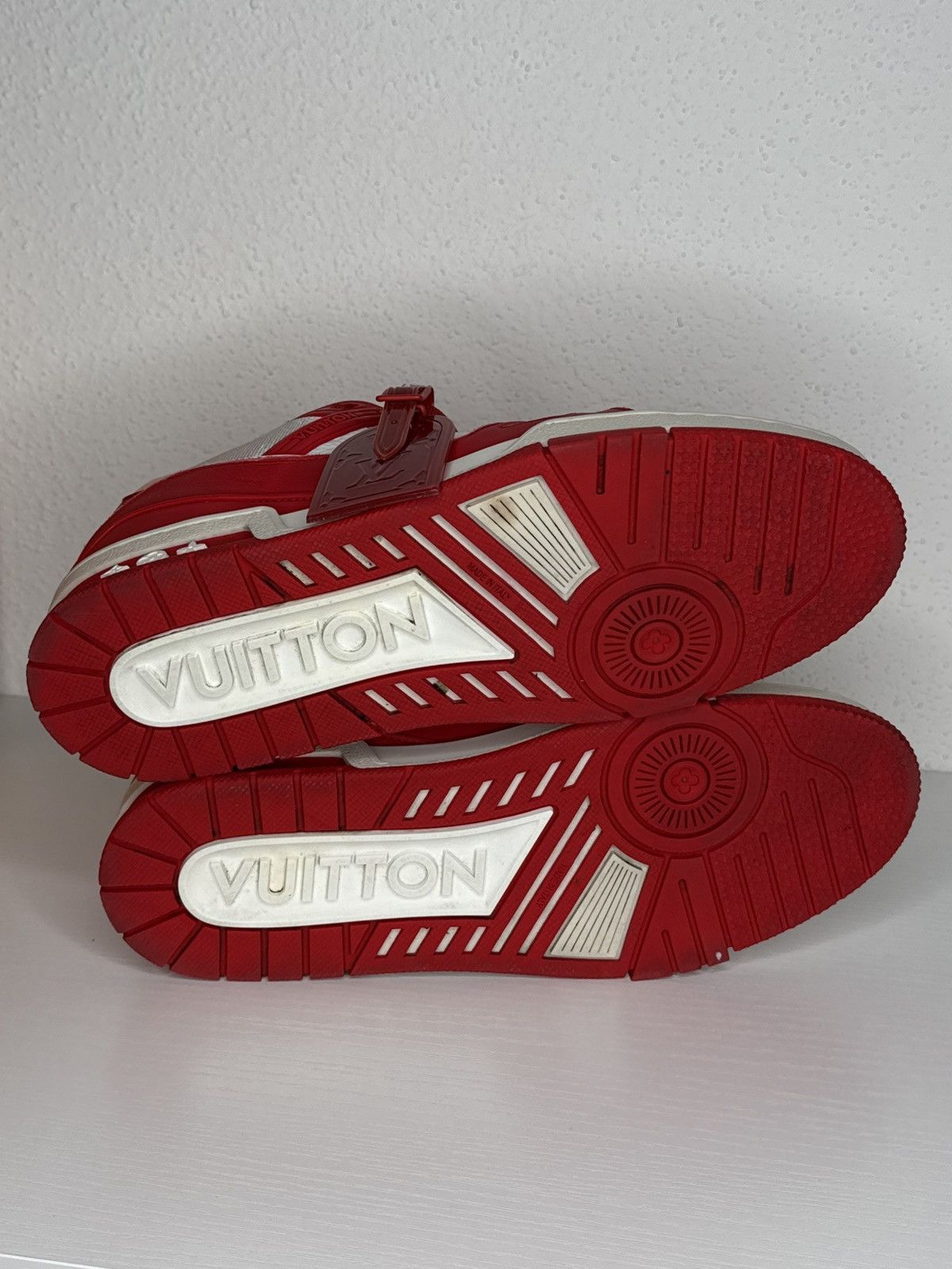 Louis Vuitton Louis Vuitton LV Trainer Product Red Size US 9.5 / EU 42-43 - 5 Thumbnail
