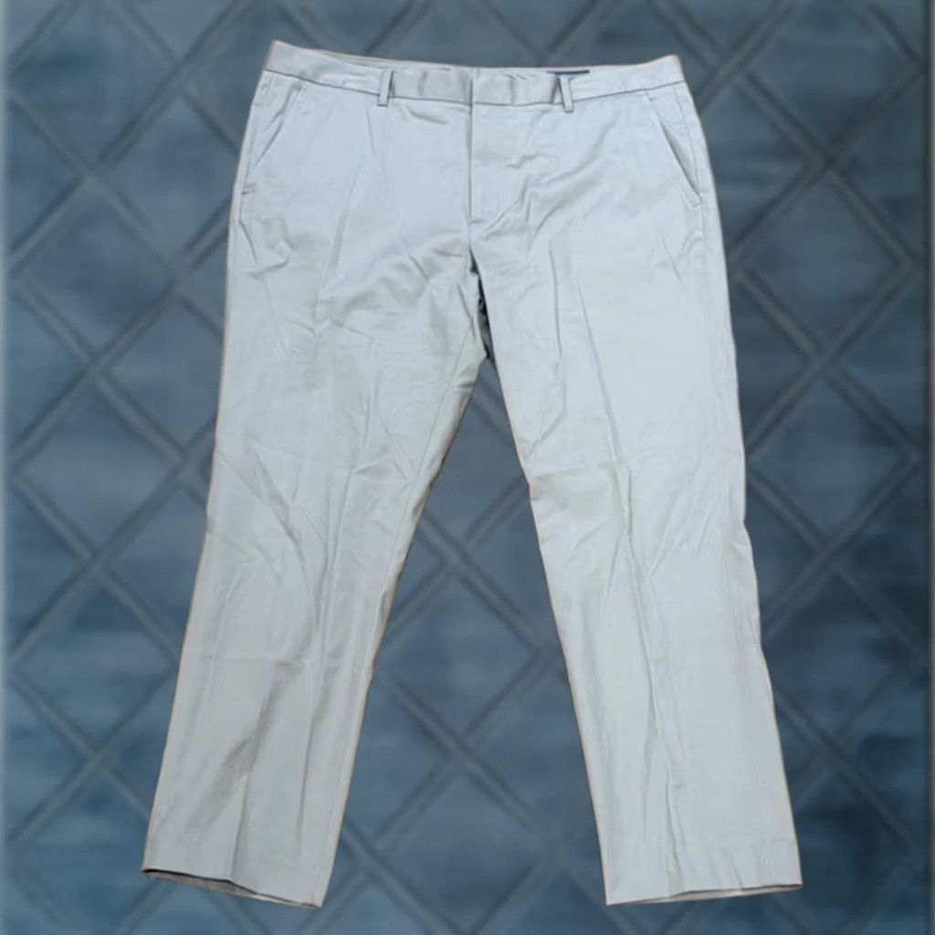 Bonobos Bonobos Weekday Warrior Dress Pants Mens Size 40x32 Beige Straight Leg Knit Cotton Blend Slim Fit Modern Preppy Size US 40 / EU 56 - 1 Thumbnail