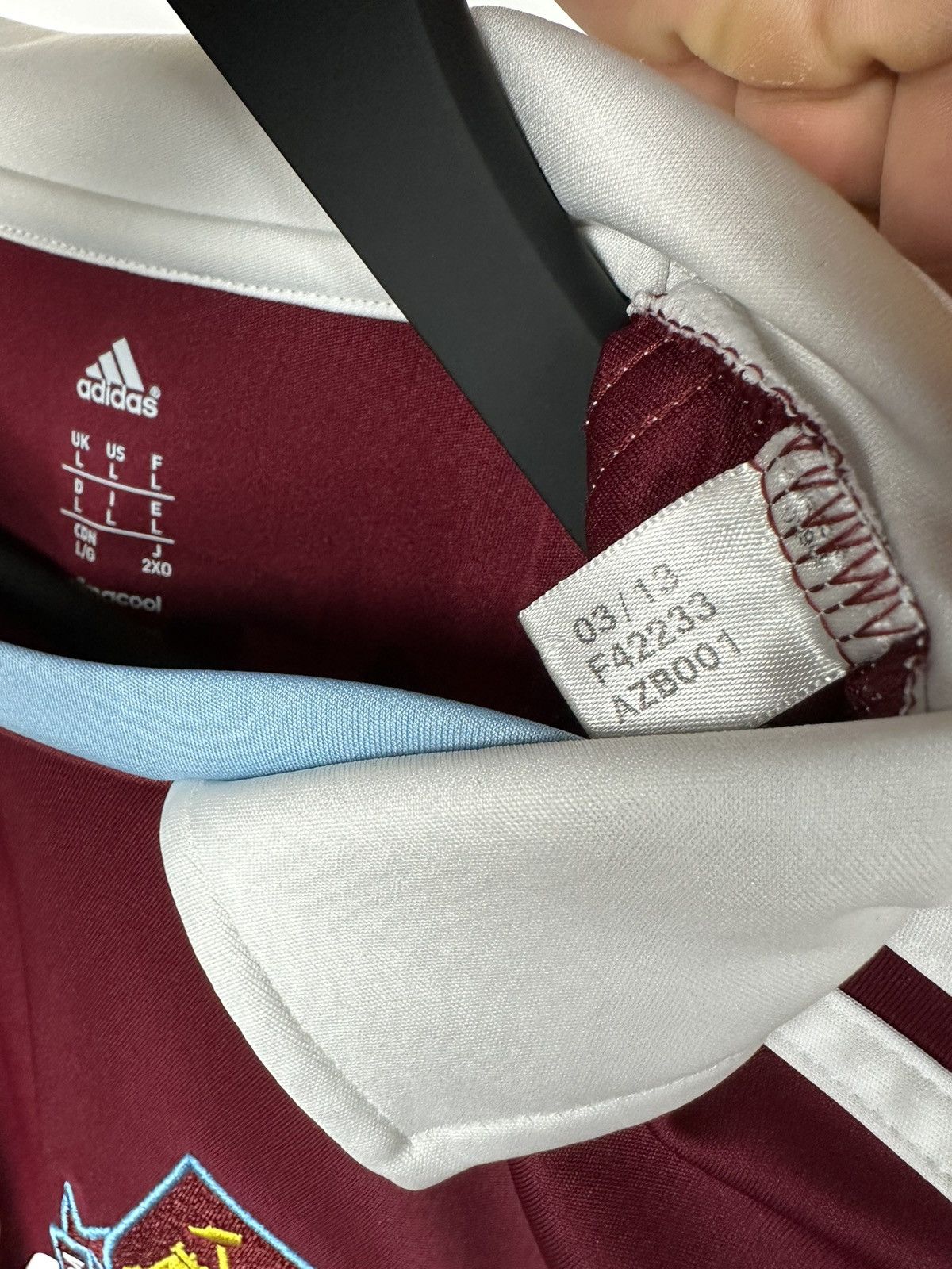 Adidas × Vintage West Ham United #30 Petric 2013-14 Home Jersey Adidas Kit L Size US L / EU 52-54 / 3 - 10 Thumbnail