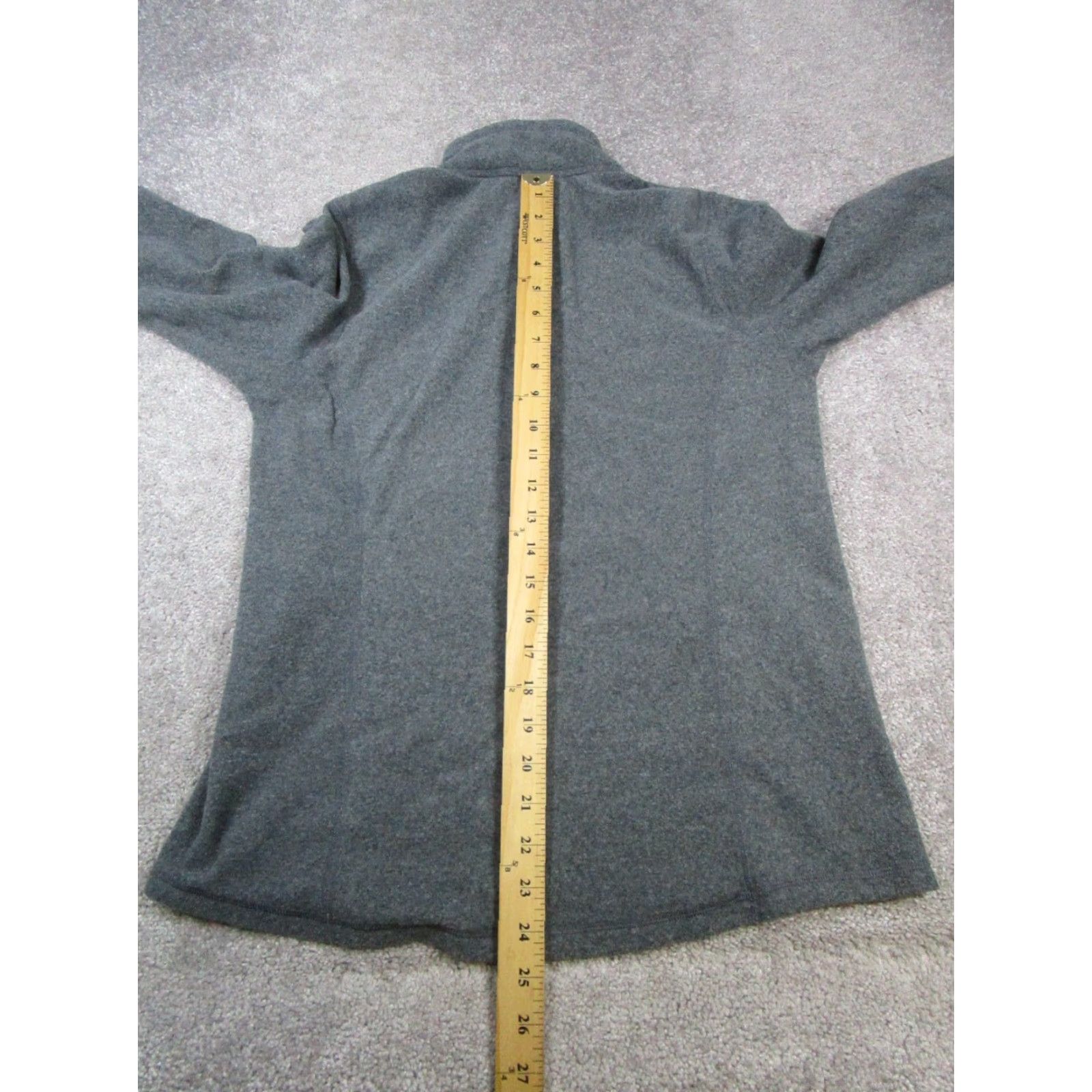 Vintage REI Womens Small Grey Quarter Zip Hiking Fleece Sweater Size S / US 4 / IT 40 - 7 Thumbnail