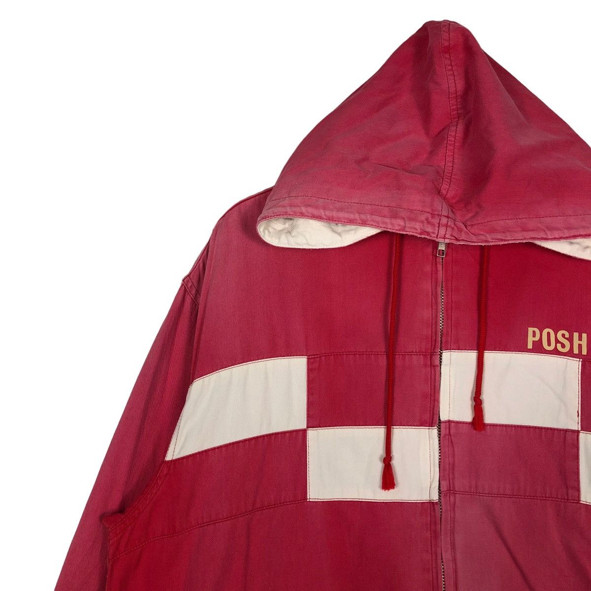 Japanese Brand 🔥Rare Sun Faded Design Poshboy Jacket Big Logo Size US M / EU 48-50 / 2 - 7 Thumbnail