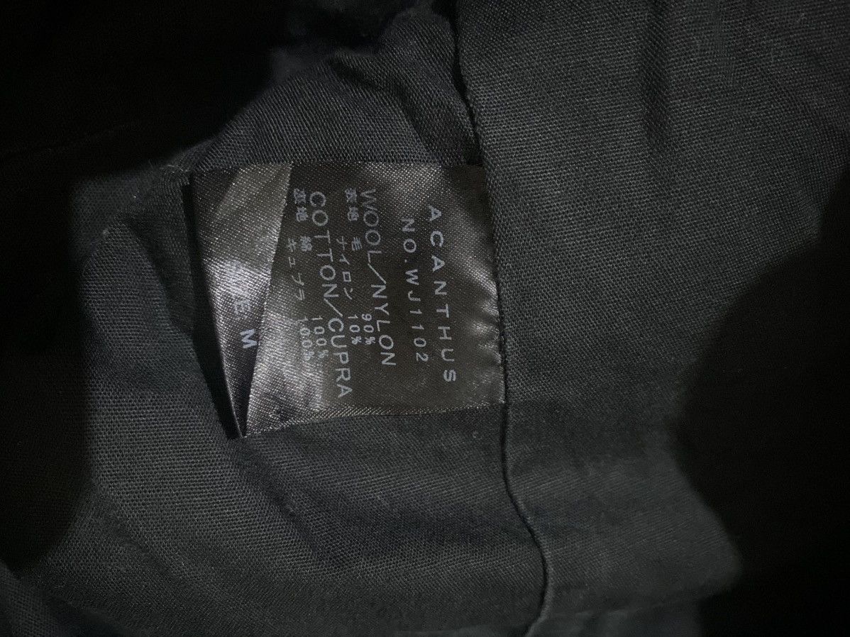 Isamu Katayama Backlash Acanthus Peacoat Double Breasted Wool Jacket Size M / US 6-8 / IT 42-44 - 6 Thumbnail
