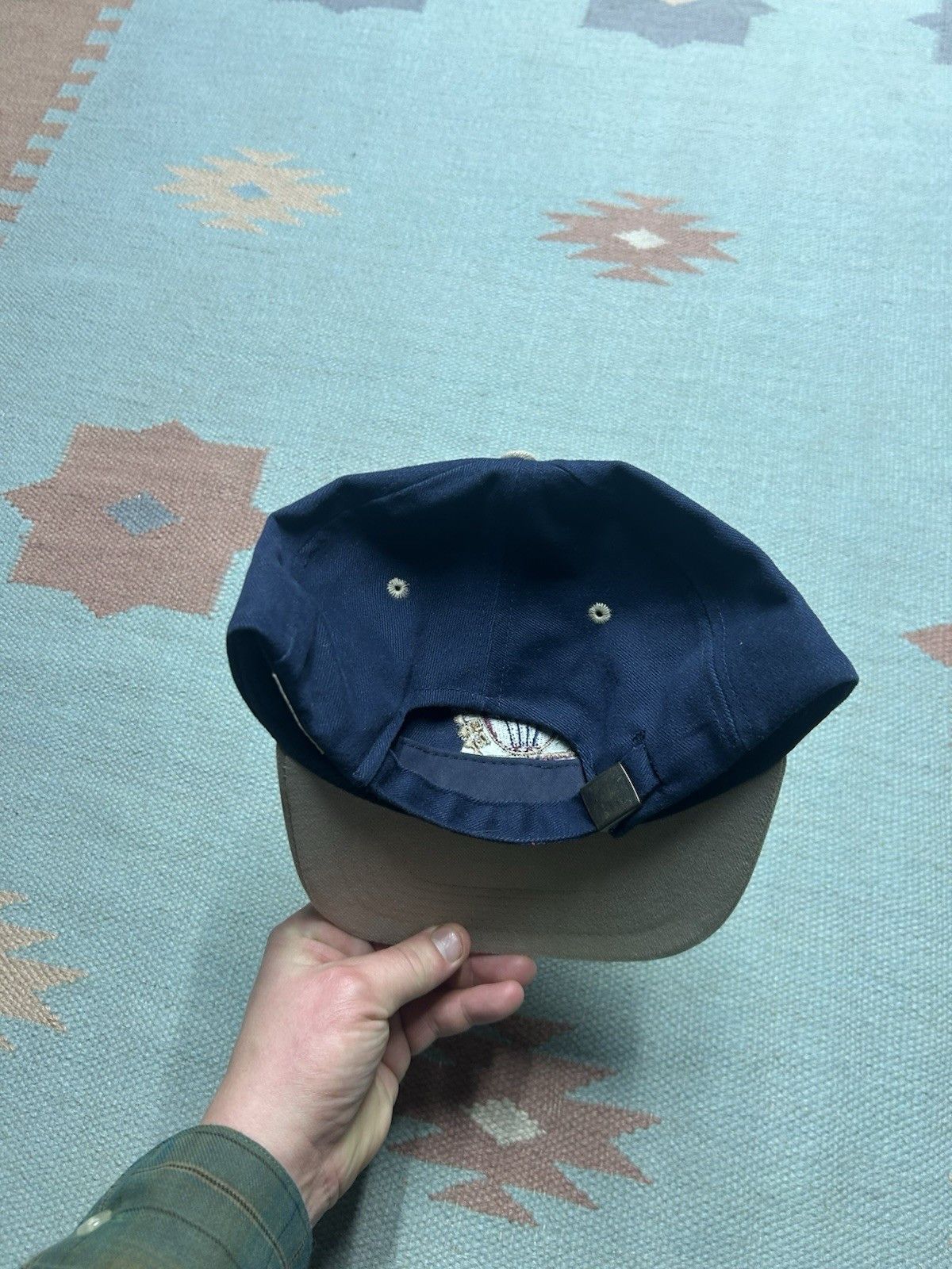 Vintage Vintage strapback hat space needle Seattle embroidered blue Size ONE SIZE - 4 Thumbnail