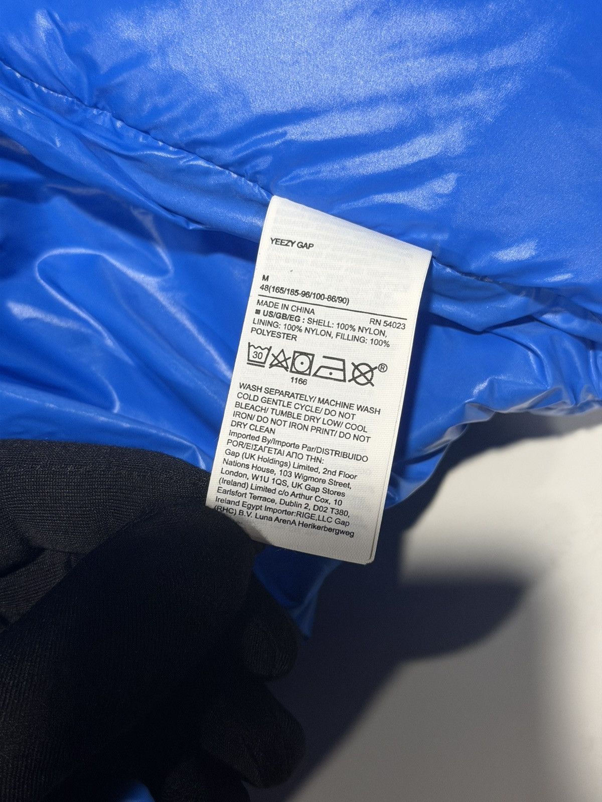 Gap × Yeezy Yeezy Gap Kanye West Ye by Balenciaga Blue Round Jacket M Size US M / EU 48-50 / 2 - 10 Thumbnail