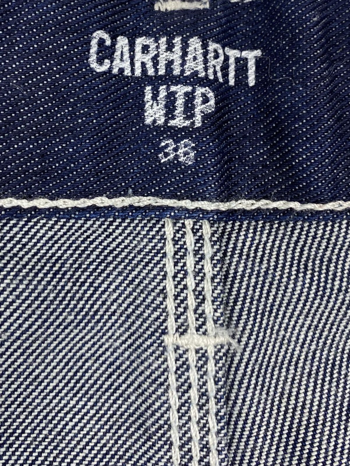 Carhartt Carhartt WIP Penrod Dark Denim Work Pants W36 Size US 36 / EU 52 - 6 Thumbnail