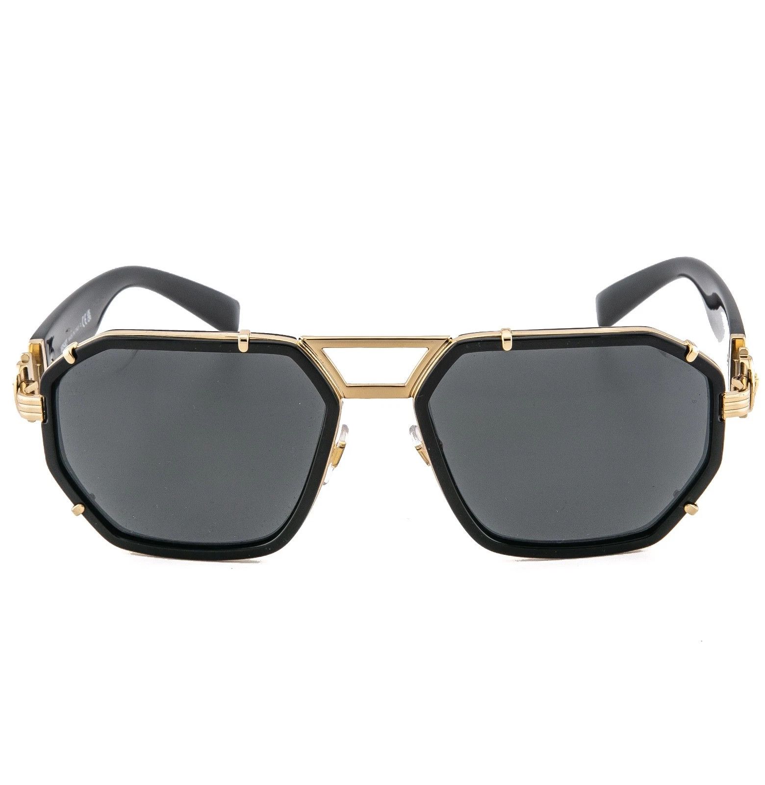 Versace VERSACE GRECA Pilot 2228 VE2228 Square Aviator Sunglasses Size ONE SIZE - 5 Thumbnail
