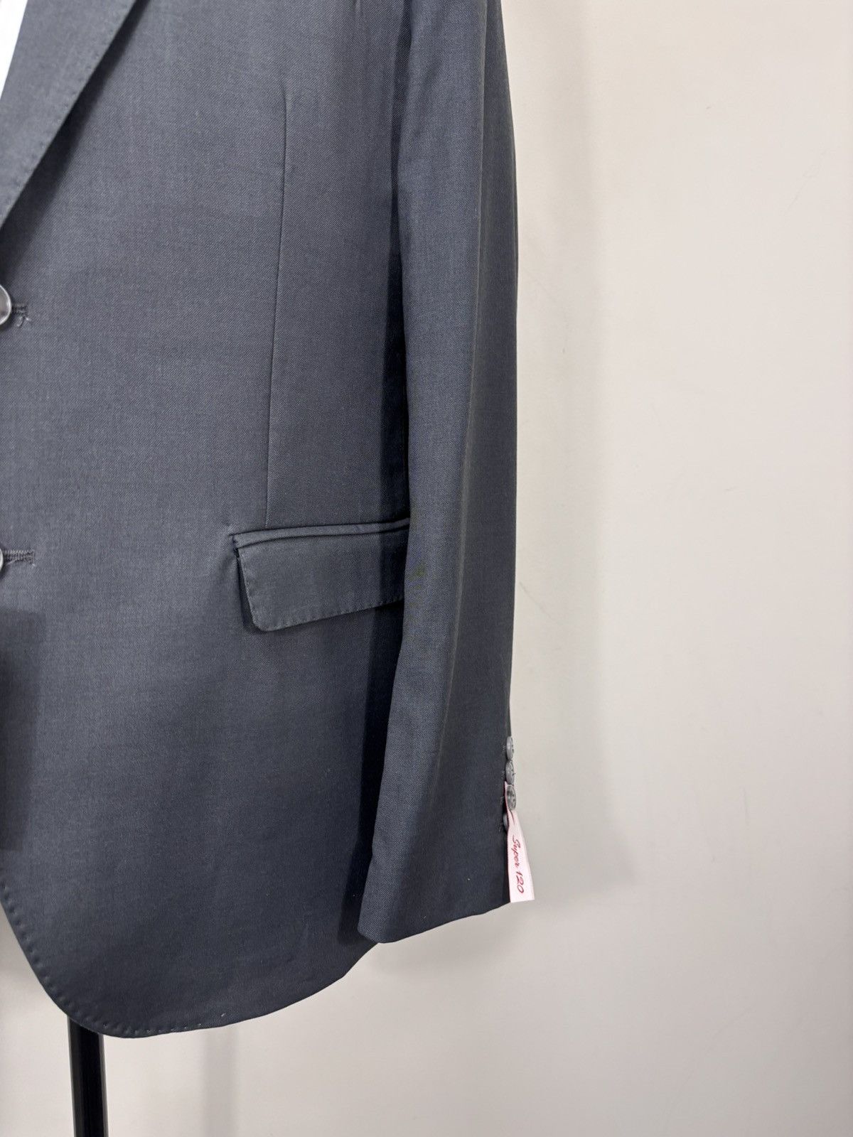 Other Linea Sartoriale Milano NWT Men’s Grey Wool Blazer Jacket Size 46R - 8 Thumbnail
