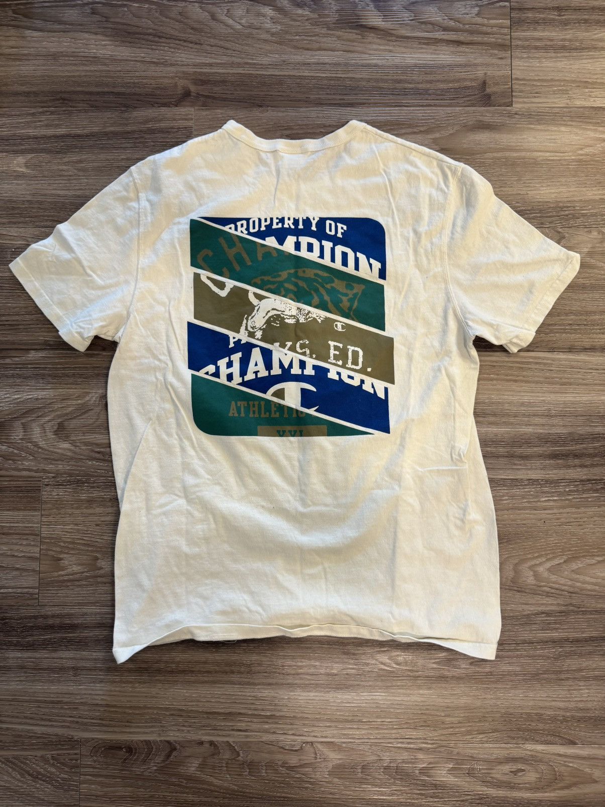 Champion Champion collage shirt Size US XL / EU 56 / 4 - 1 Thumbnail