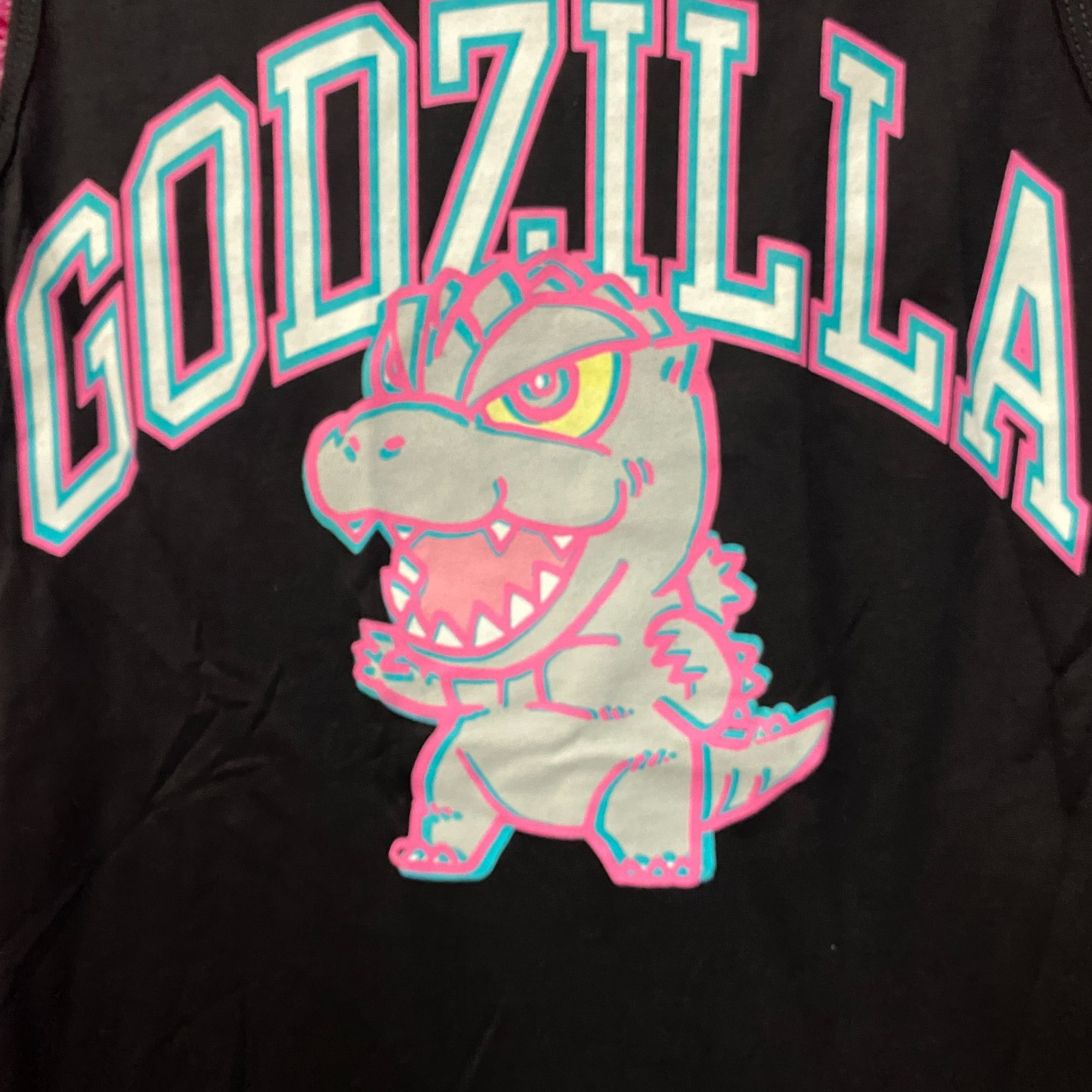 Other Chibi Godzilla Kawaii Graphic Design Tank Top Small Size US S / EU 44-46 / 1 - 2 Thumbnail