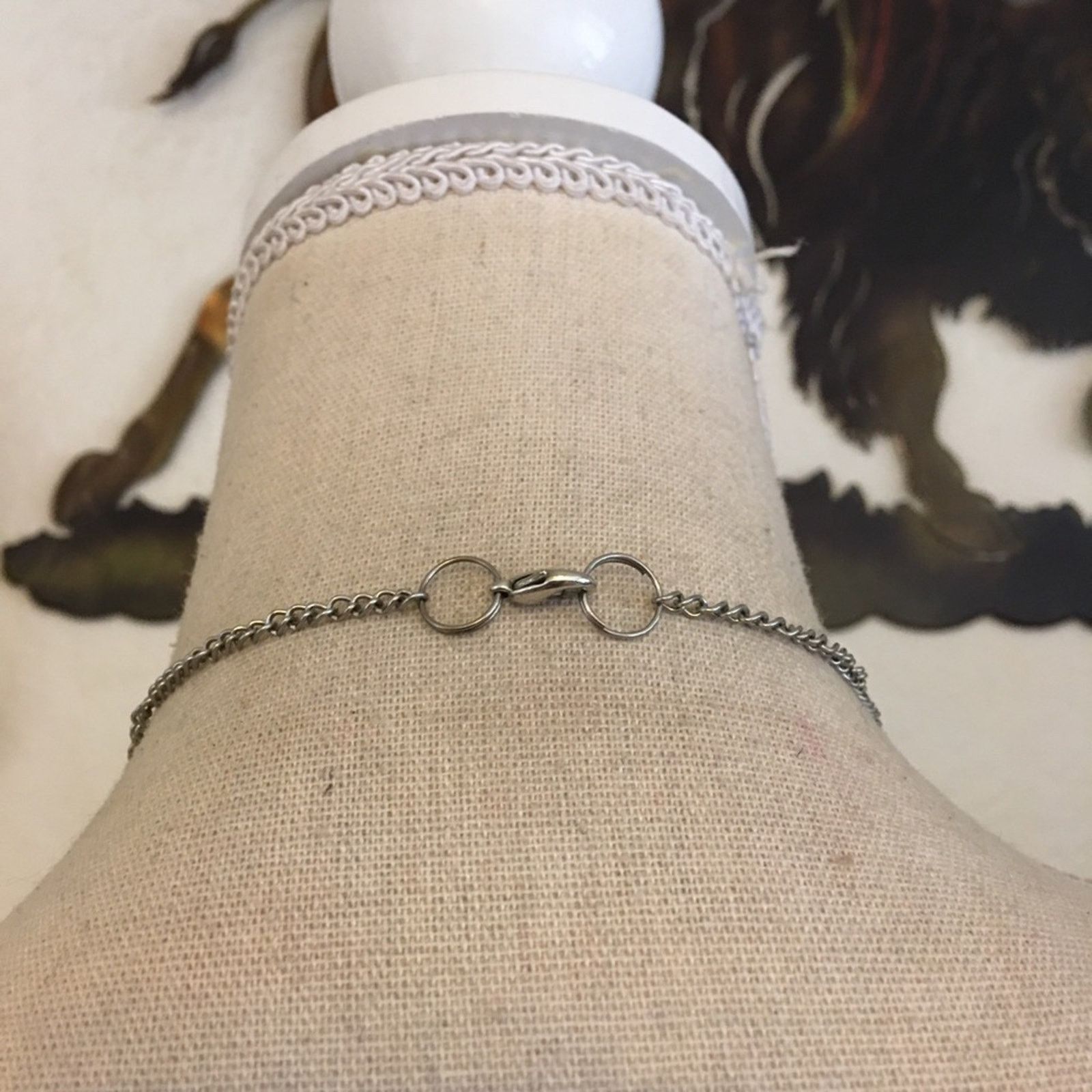 Vintage Vintage clear crystal chandelier style necklace Size ONE SIZE - 5 Thumbnail