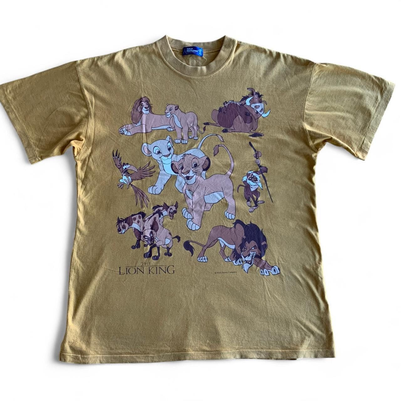 Disney 90s vintage Lion King Disney Land large t-shirt Size US L / EU 52-54 / 3 - 1 Thumbnail