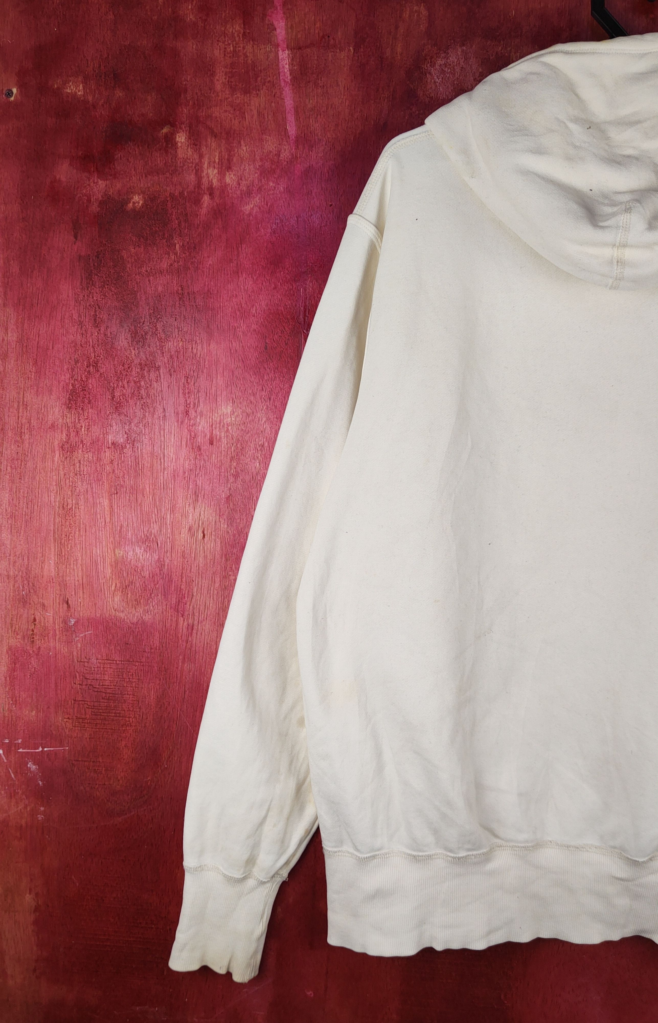American Eagle Outfitters × Japanese Brand × Vintage American Eagle Outfitters White dirty Sweatshirts #S2041 Size US L / EU 52-54 / 3 - 10 Thumbnail