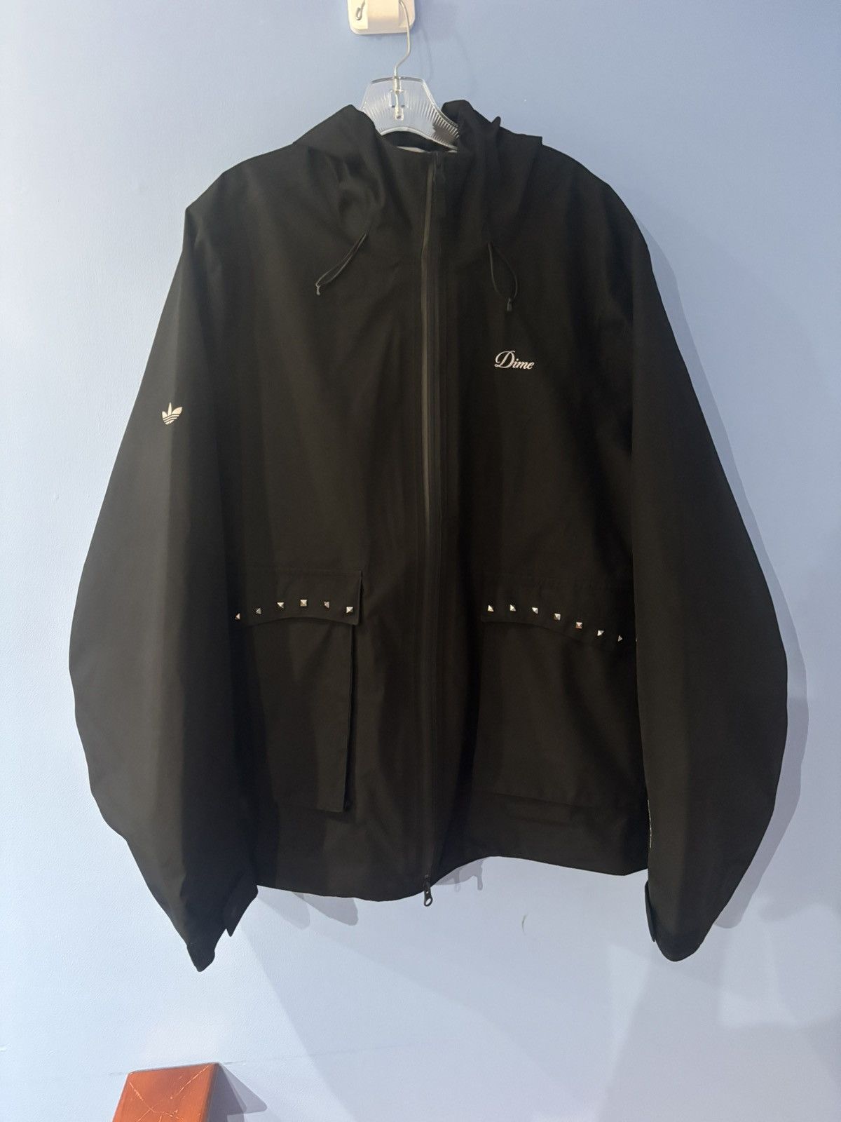 Adidas × Dime Adidas x Dime Studded Gore-tex jacket | Grailed